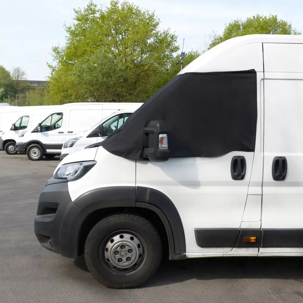 Exterior Windscreen Cover Oxford Fabric Snow Ice Protector For Fiat Ducato Peugeot Boxer Citroen Relay Motorhome