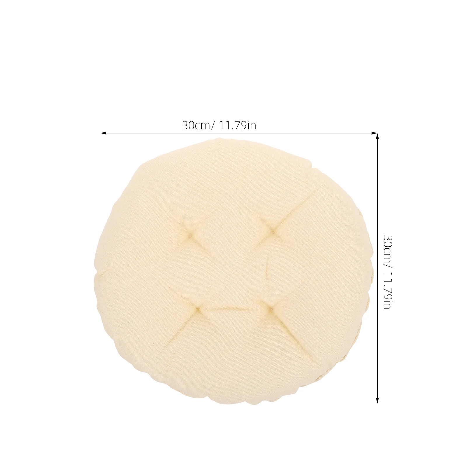 Круглые чехлы на табурет, утолщенные, эластичные, эластичные, подушка для сиденья, нескользящие, моющиеся, чехол для барного стула, протектор 30 см для дома