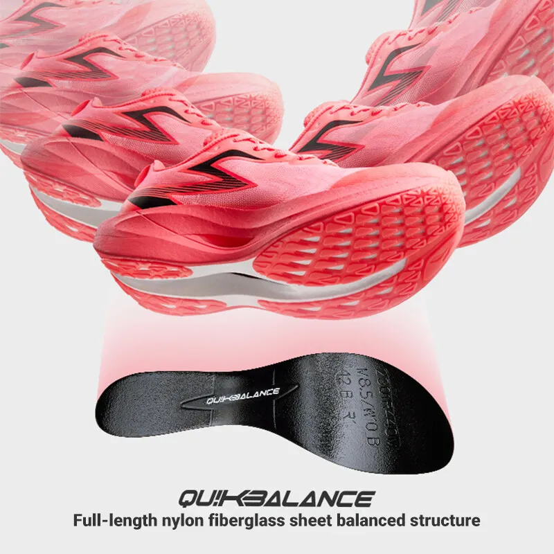 361 Degrees NEW Flame 2 ET Men Women Racing Running Shoes Shock-Absorbing Racing Physical Test Training Male Sneaker 672412209