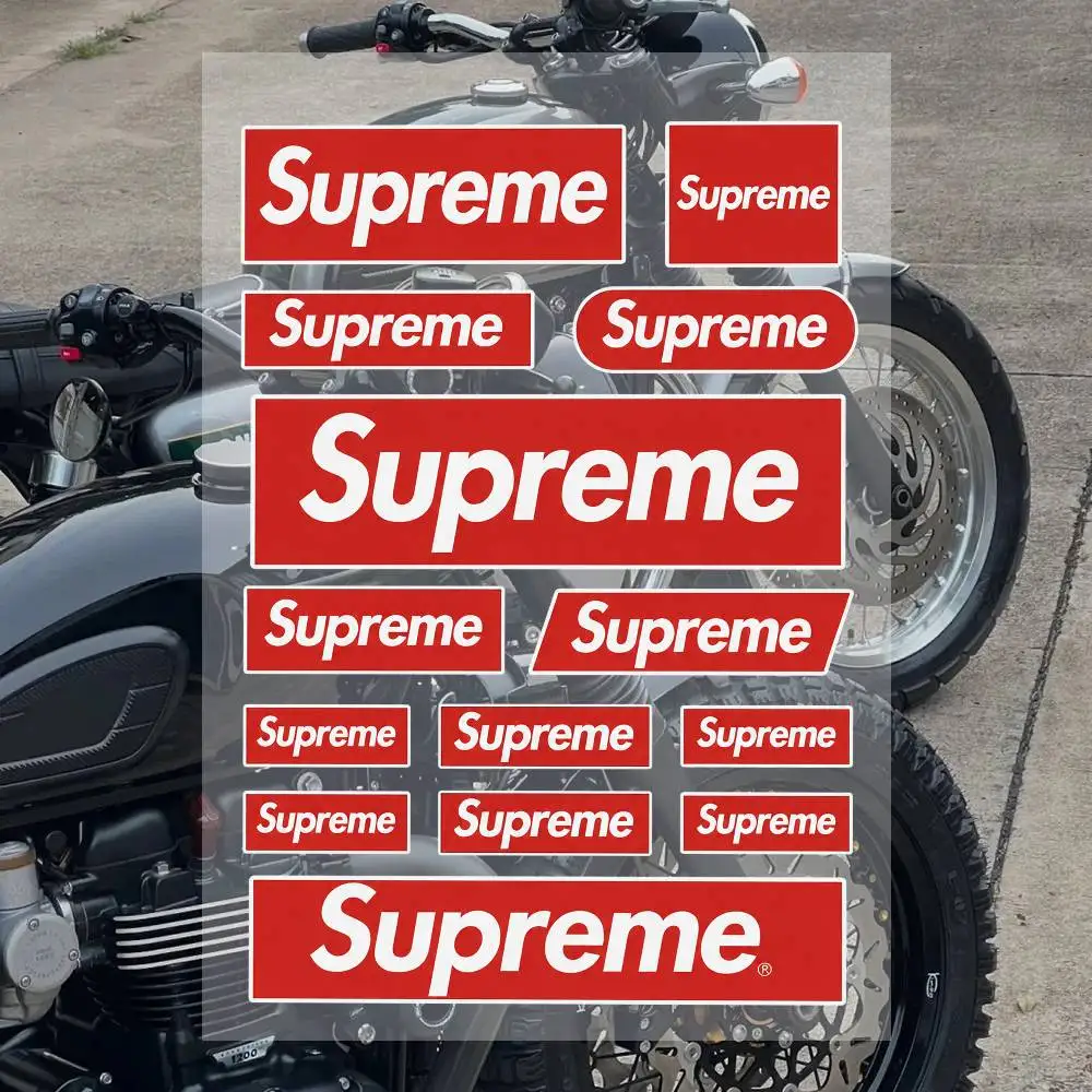 A-A-supreE-me-E Anime-Aufkleber-Set Wasserdichte Vinyl-Aufkleber für Laptop, Handyhülle, Helm, Motorrad, Skateboard, Auto, Gepäck – Detail 1