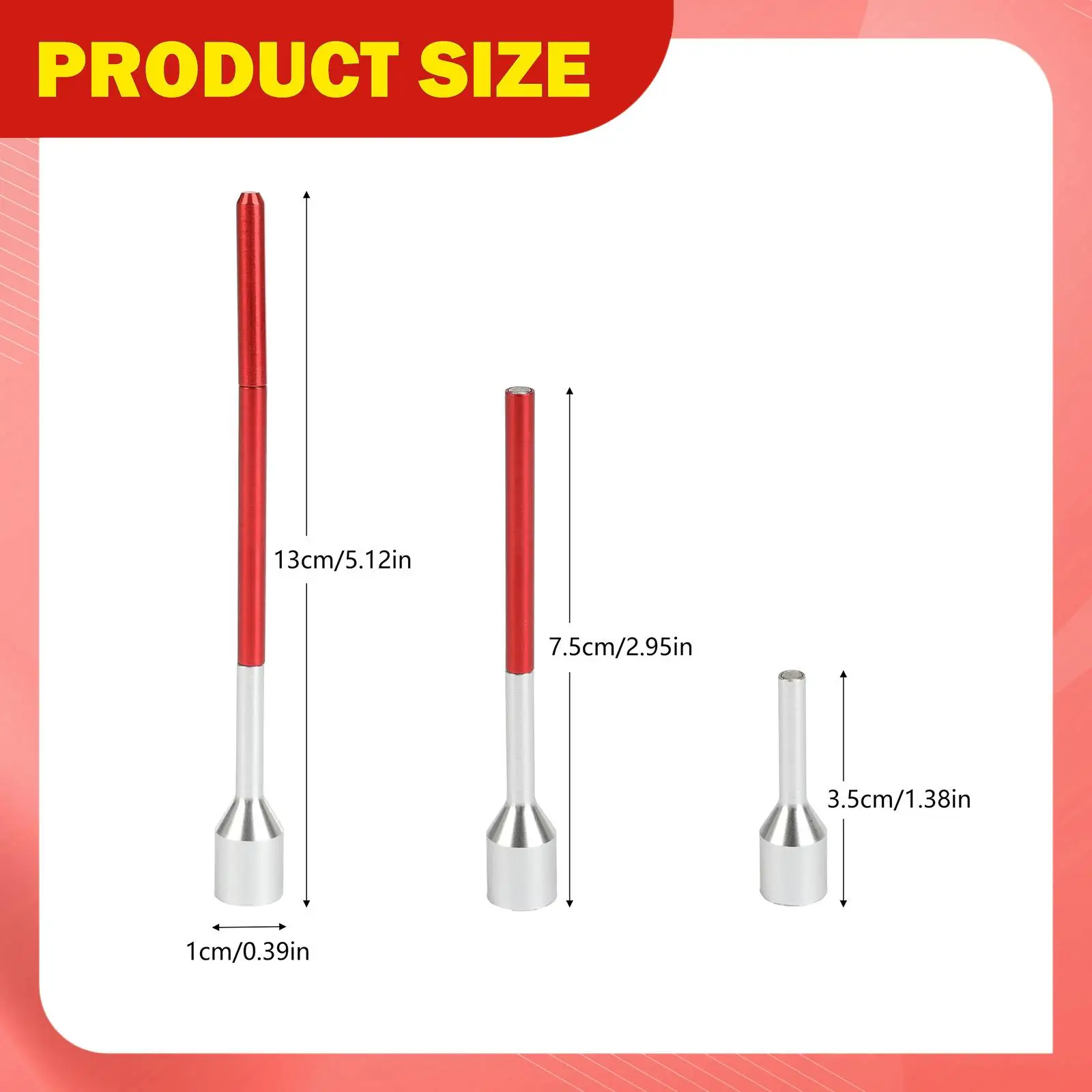 Club Alignment Sticks Magnetic Aluminum Putting Alignment Tool Compact Golf Trainer for Home Garden Backyard