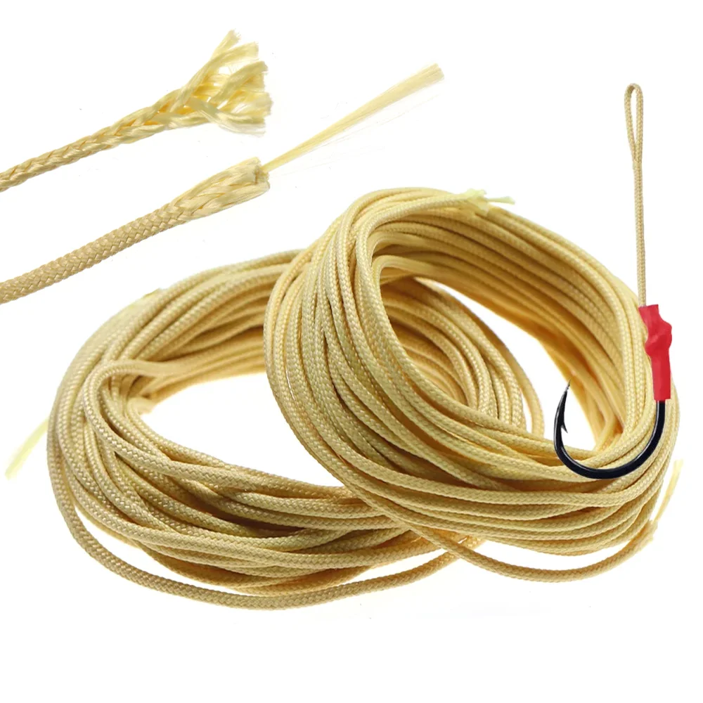 5M 8/16 Stränge Aramidfaser-Geflecht Kevlar Angelschnur Assistenzschnur für Jigging-Haken Salzwasser-Bootsangeln Köder 0,8mm-1,6mm – Detail 1