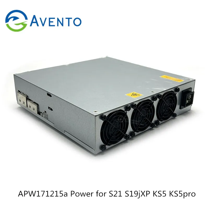 

Antminer APW171215a Power Supply for S21 S21Pro L9 KS5 KS5Pro S19JXP AL1 Suit for Antminer S21 S21Pro L9 KS5 KS5Pro S19JXP AL1