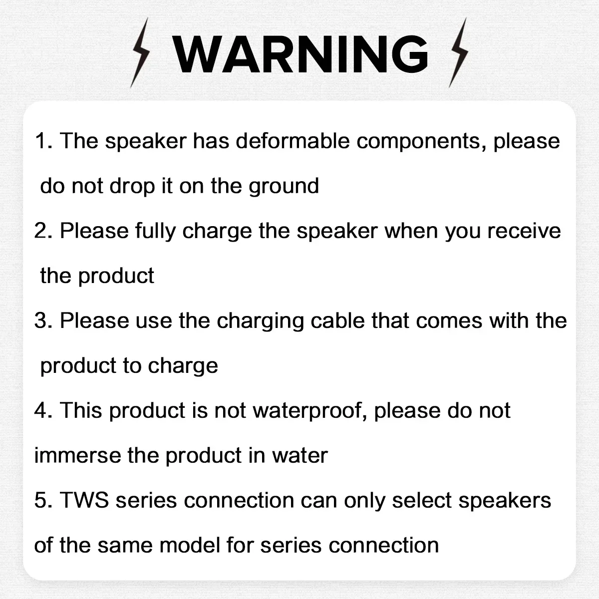 Caranguejo mecânico alto-falante bluetooth multicolorido led bluetooth 5 0 10w estéreo graves profundos tws 8h playtime casa ao ar livre