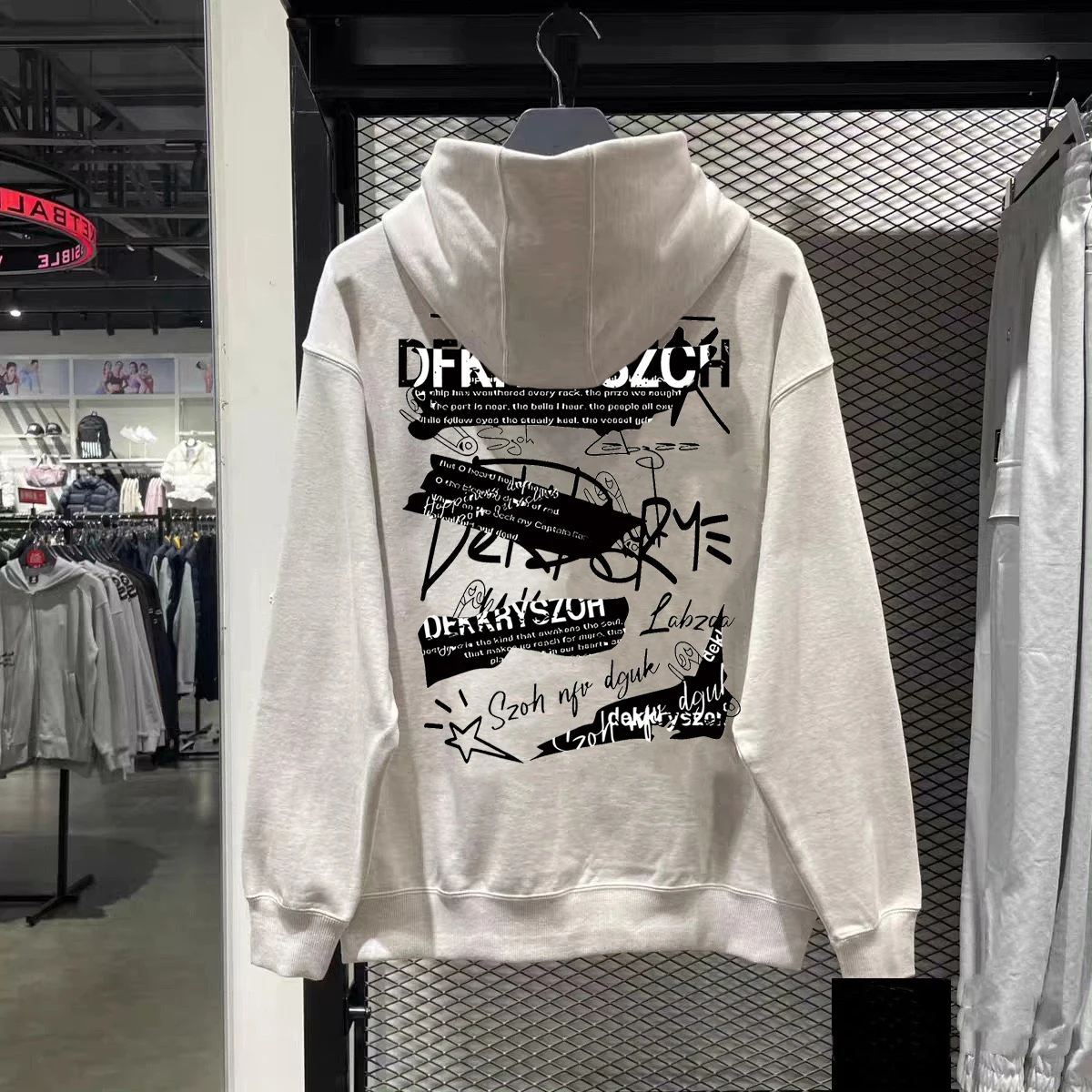 

Outlets Brand Cut Label American Trendy Hoodie Sweatirt Autumn Jaet for Youth Casual Comfortable Long Sve Streetwear