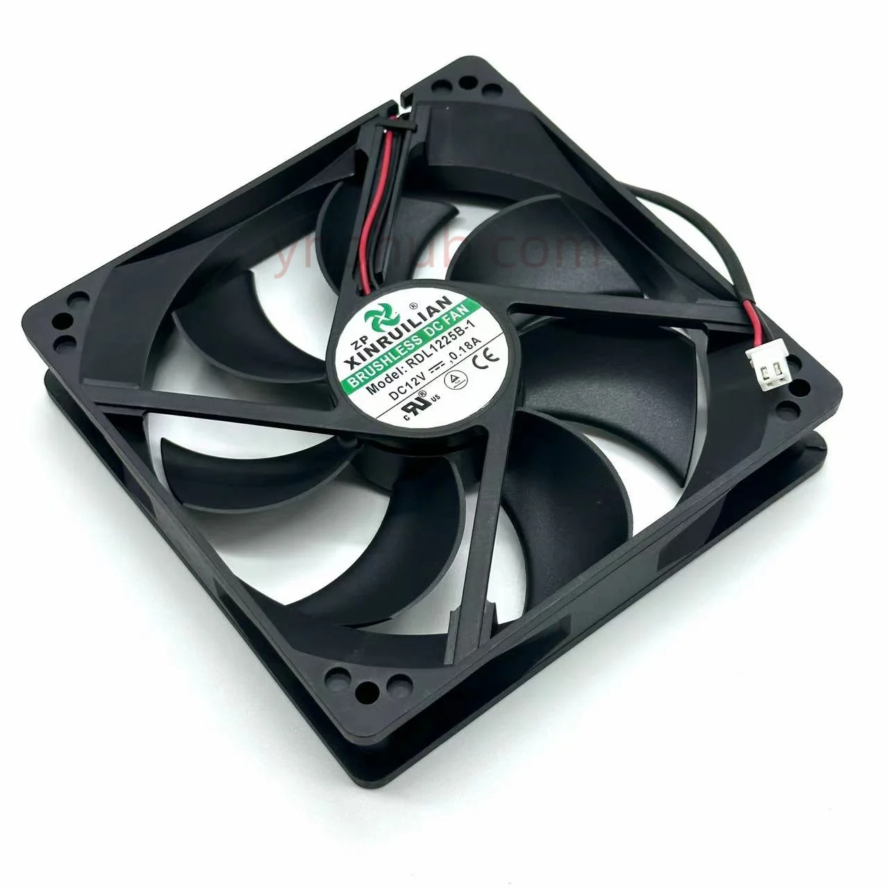 

Xinruilian RDL1225B-1 DC 12V 0.18A 120x120x25mm 2-Wire Server Cooling Fan