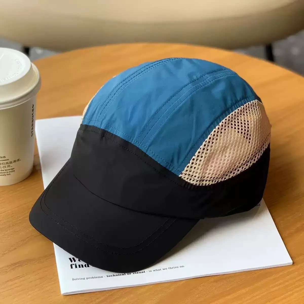 Summer Outdoor Quick-Drying Breathable Mesh Baseball Cap - Soft Top, Lightweight and Comfortable, Suitable for Outdoor Activitie