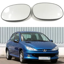 For 98-09 model Peugeot 206 206CC 1007 heated rearview mirror left and right reversing mirror