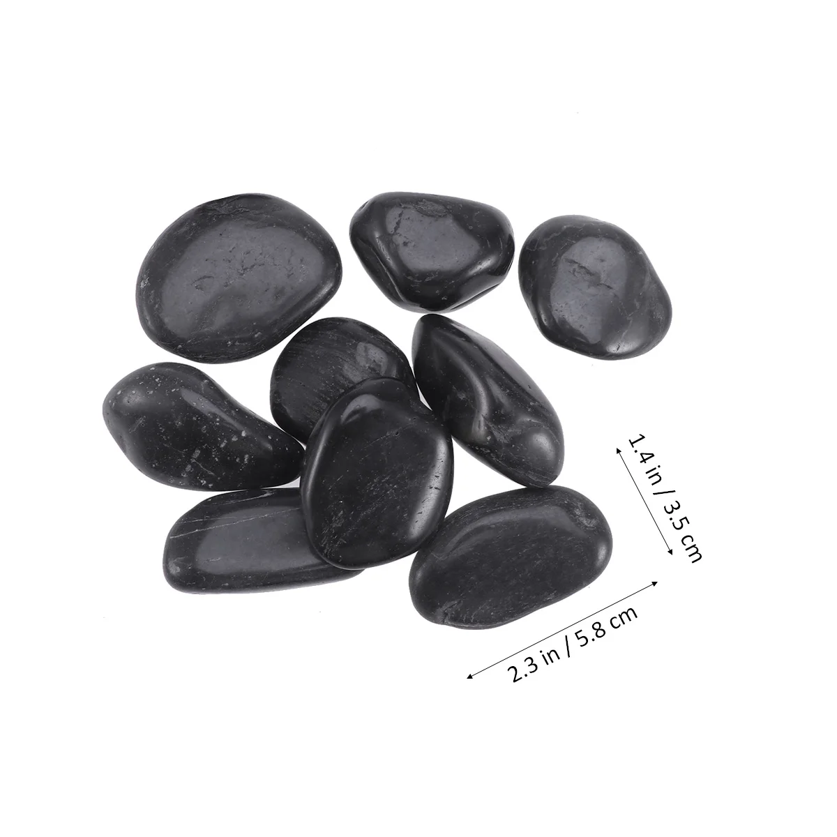 

10 Pcs Smooth Painting Rocks Assorted Sizes Shapes Perfect DIY Kit Children Drawing Stones H Painted Supplies