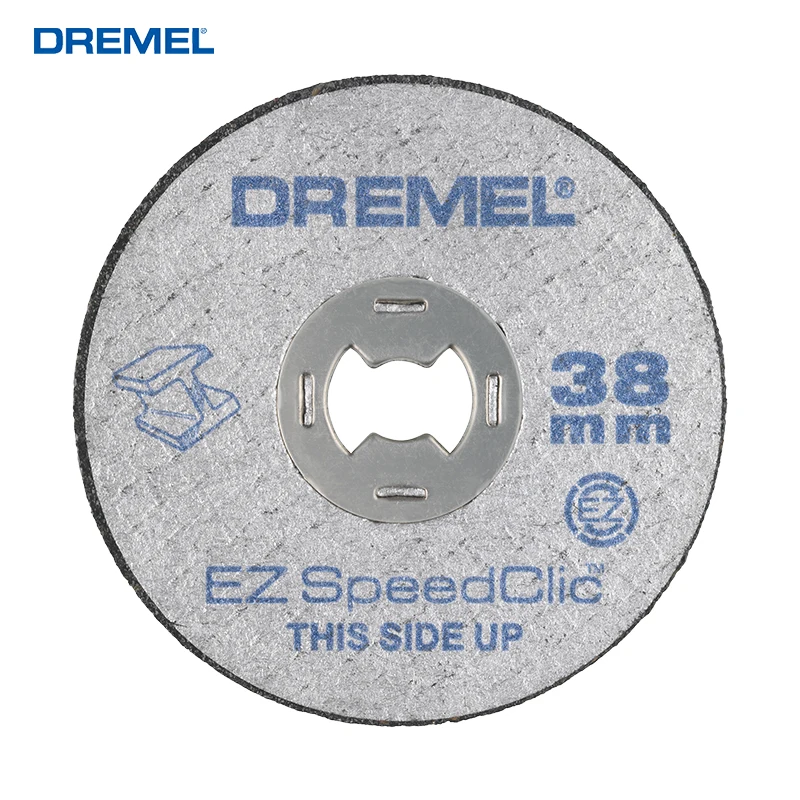 Dremel EZ SpeedClic EZ456 Metal Cutting Wheel 5PCS 3.8MM Diameter Use with EZ402 SpeedClic Mandrel