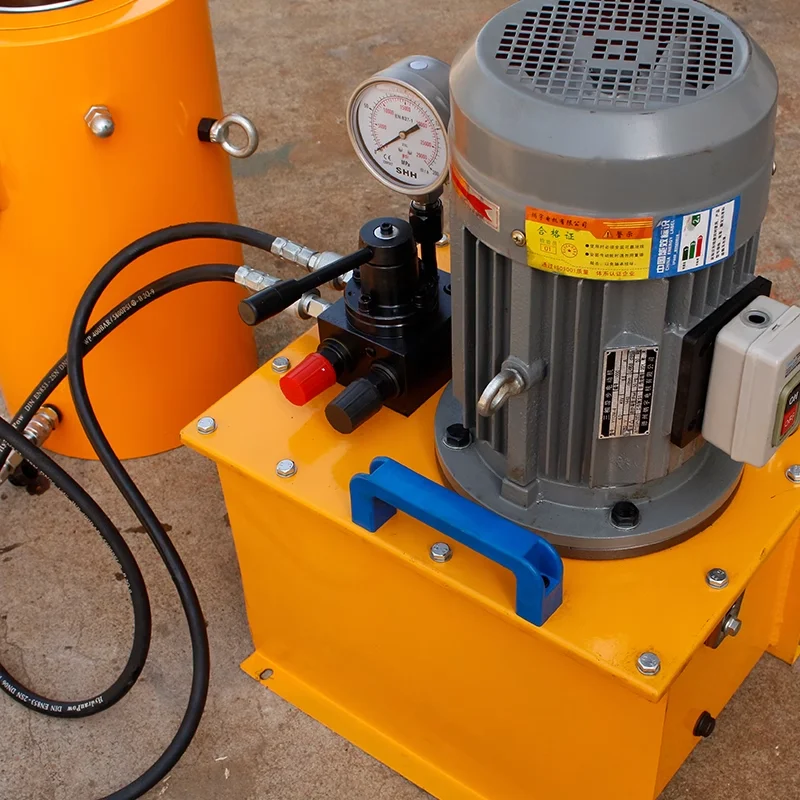 

Ultra High Pressure 380V Portable Hydraulic Electric Pump Station With Manual Control For Construction Machinery Jack