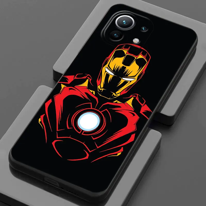 Marvel Iron-Man Phone Case For Xiaomi Poco X8Pro Max X7 X8 M6 M7 M8 F6 F7 Pro F8 11T 13T 14T 15T Pro 15 Ultra Soft Cover Ironman view 4