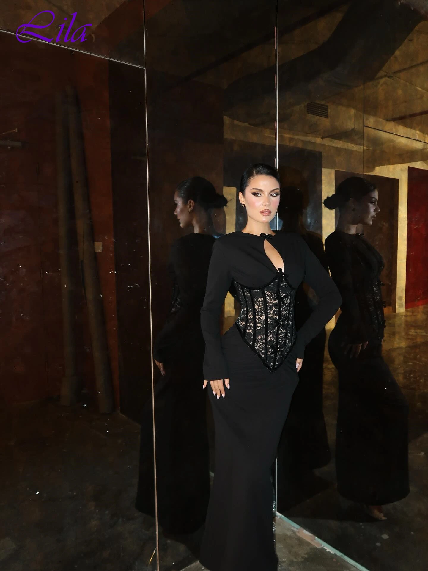 

Customized Mermaid Crew Neck Elegant Evening Dress Delicate Modern Bespoke Occasion Gowns Fashion High Quality Party Dress