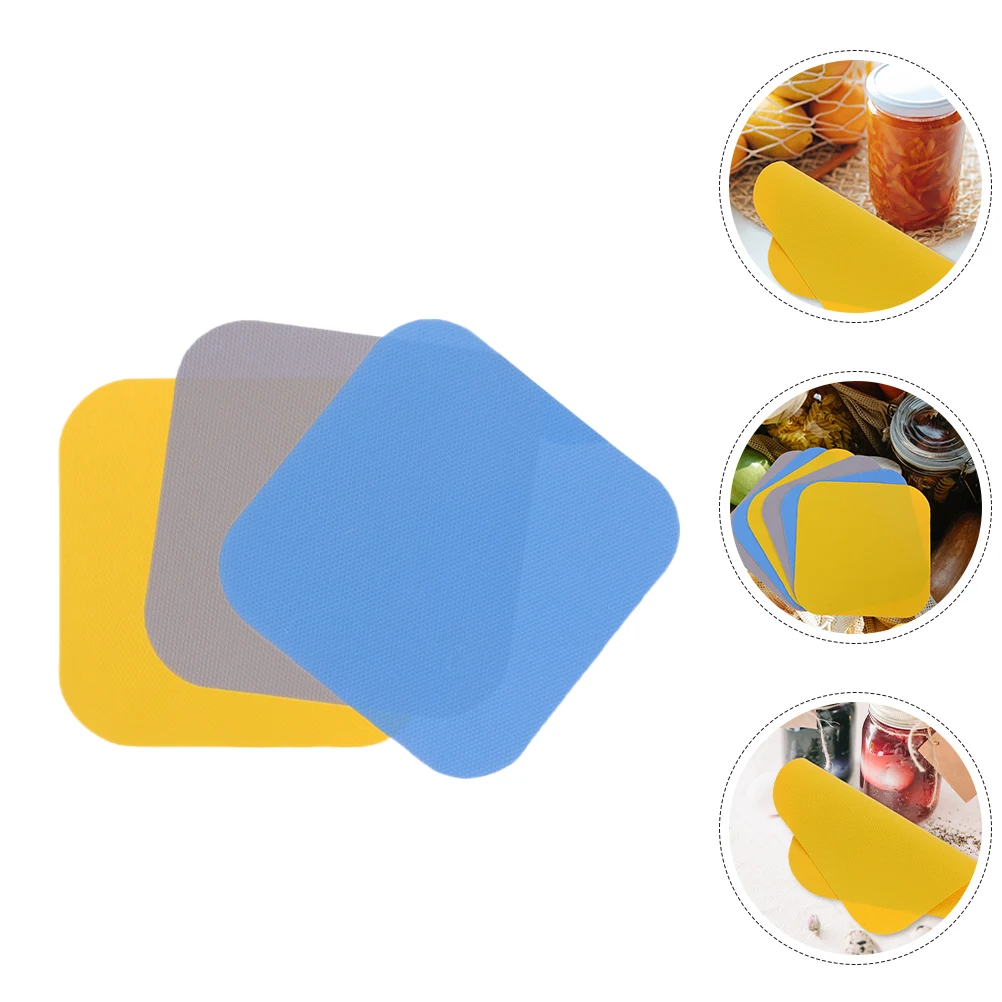 

12pcs Jar Opener Pad AntiSlip Kitchen Gripper for Seniors Easy Rubber Gripper Pads Lid Nonslip Can Openers