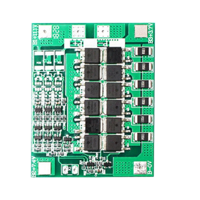 BMS Lithium Battery Charger Protection Board, Power Battery Balance, Melhorar PCB Protection Board, 3S, 12V, 30A