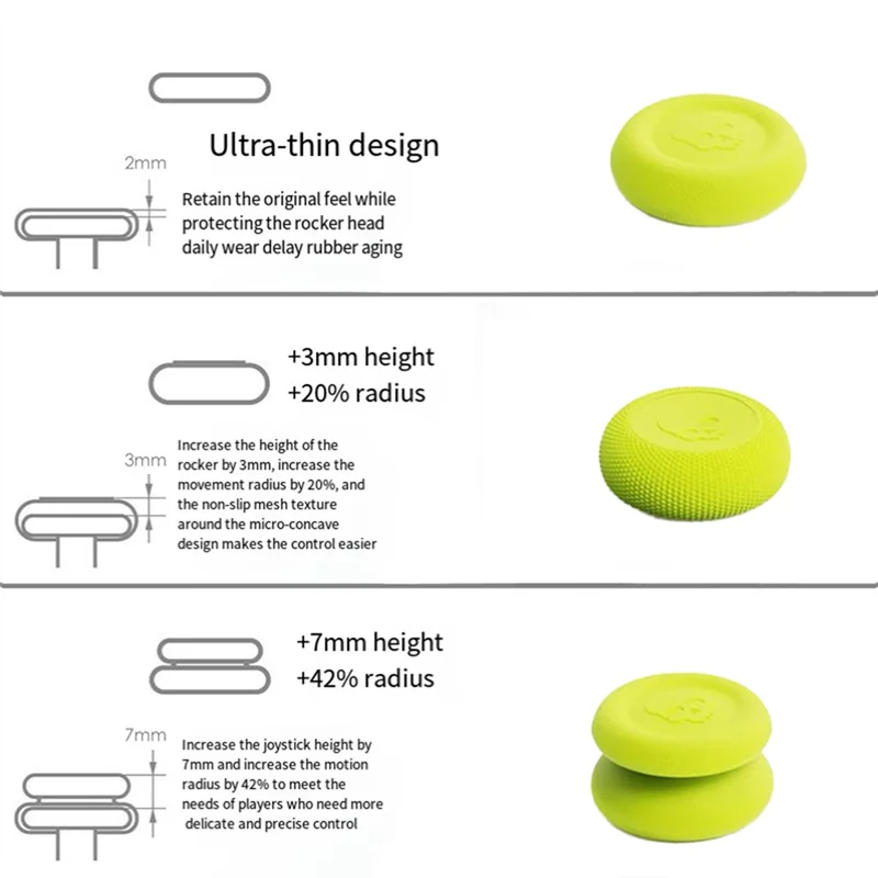 conjunto-de-aperto-de-polegar-stylish-6pcs-tampa-do-joystick-capa-para-ps4-ps5-pro-playstation-5-controlador