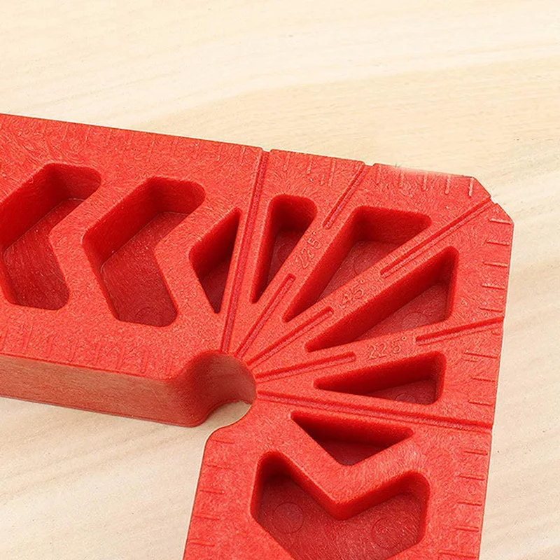 B64C8Pcs Positioning Squares For Woodworking, 90 Degree Corner Right Angle Clamps Carpenter Corner Clamping Square Tool