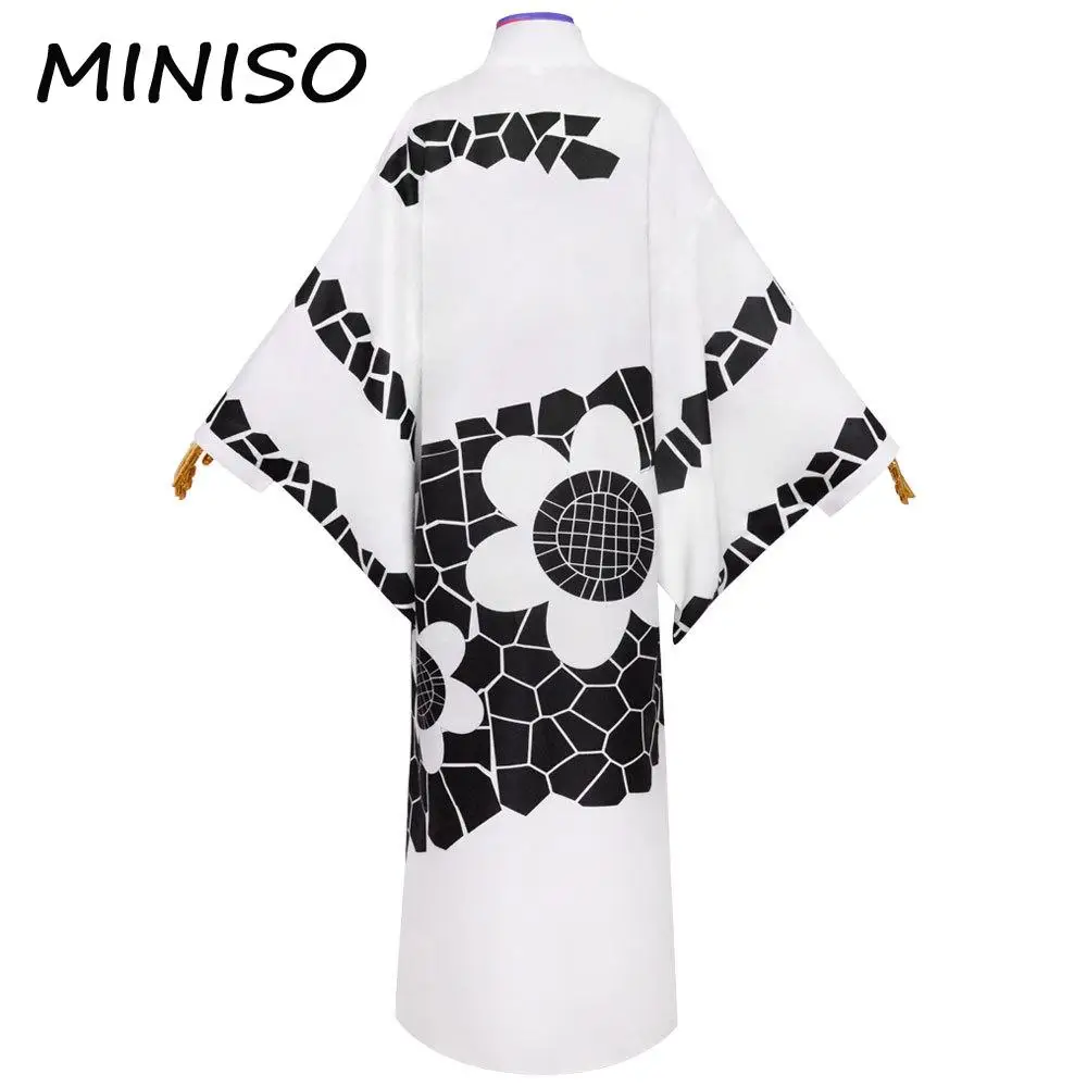 Traje de Cosplay de Demon Slayer para adultos, conjunto de Kimono de Anime japonés, traje de 4 piezas, traje de fiesta, Daki, Halloween