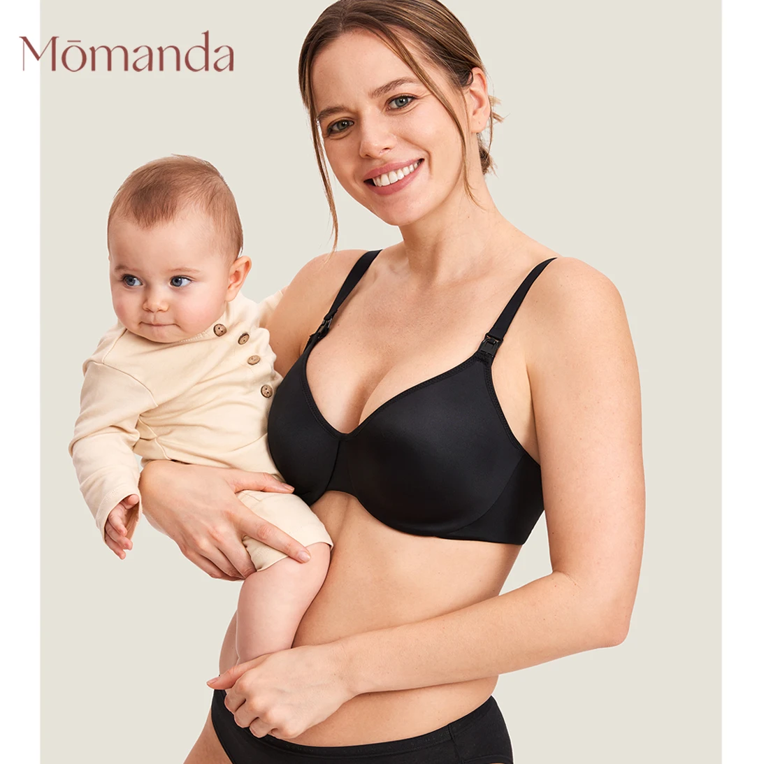 Sujetador reductor sin forro con aros para mujer, sostén de maternidad, cobertura completa, Bralette sin relleno para amamantar, DD E F G H