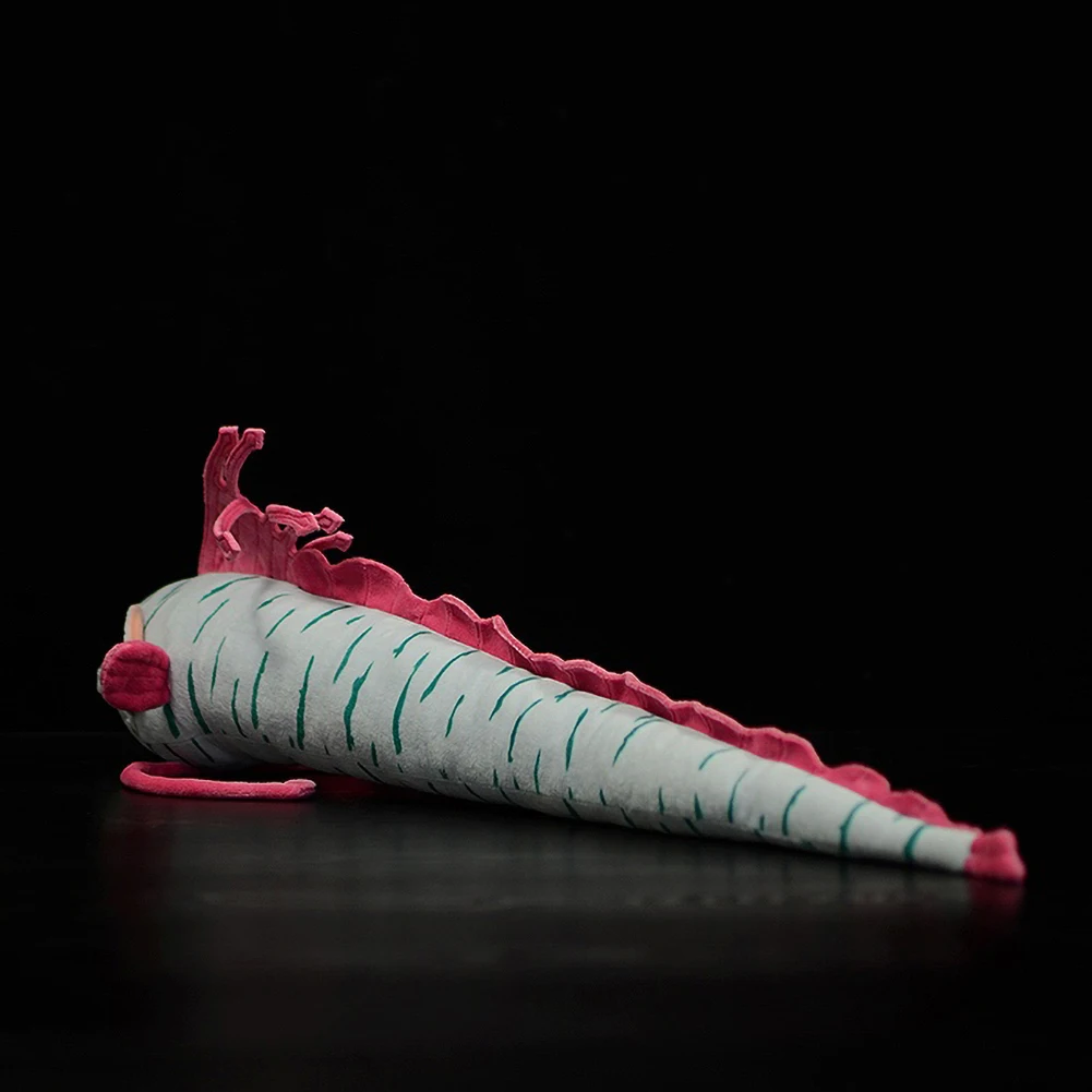 Real Life Oarfish Ribbon Fish Chimera Plush Toy Soft Regalecus Glesne Simulation King of the herring Ocean Animal Boy  Gift