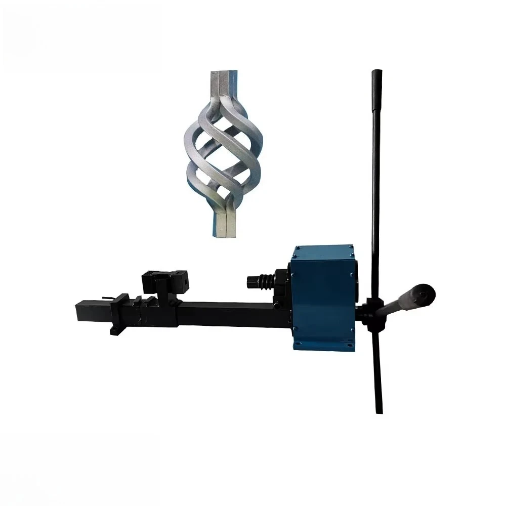 Wrought Iron Basket Manual Twist Tools Basket Making Machine