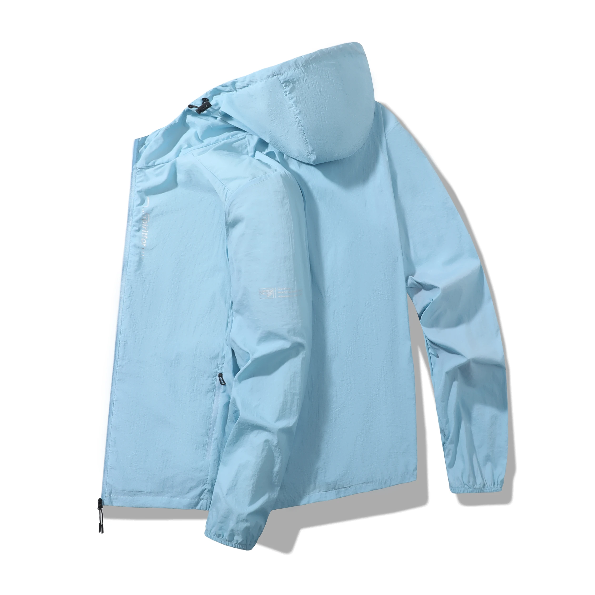 Jaqueta de sol de verão dos homens roupas de acampamento ao ar livre casaco de pele de secagem rápida esportes protetor solar ciclismo caminhadas pesca jaqueta de acampamento