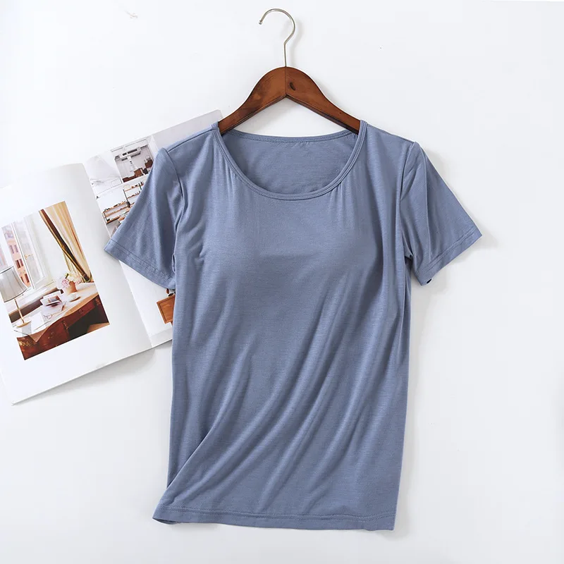 Modal Pajamas Woman Summer Sleep Shirts Female Night Wears Sleepwear Clothes For Night New Short Sleeve Hot Nighty Women