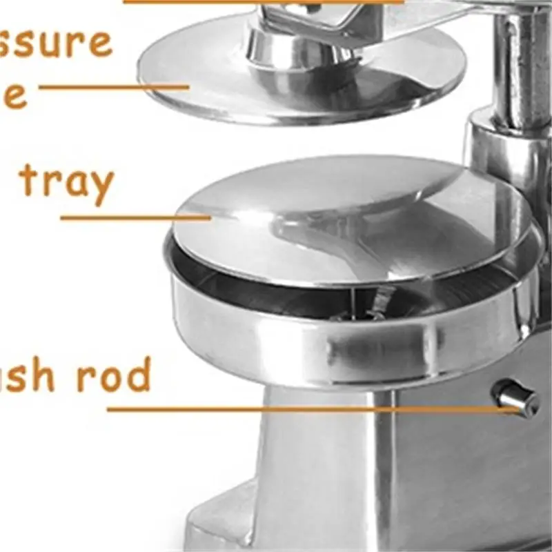 Stainless Steel Hamburger Press Patty Maker, Manual Burger Forming Machine