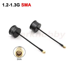 1.25G 1.3G Circularly Polarized Cylindrical Omnidirectional Antenna High Gain 1.9 dBi SMA RHCP For FPV Long Range Drone DIY Part