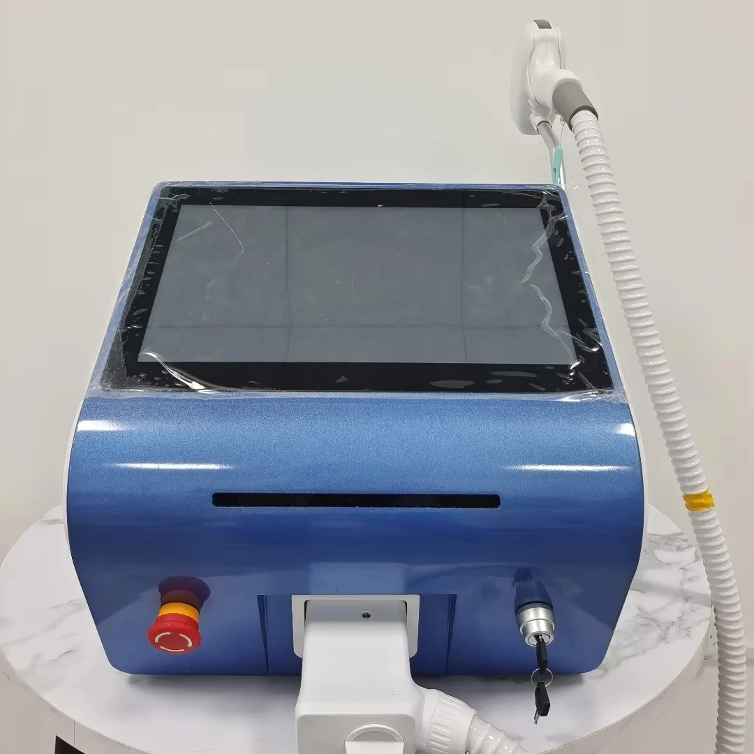 3000w808nm 755 Attrezzatura Alexandria IPL2024 Macchina portatile permanente professionale per la depilazione del corpo con laser al titanio con ghiaccio a diodi
