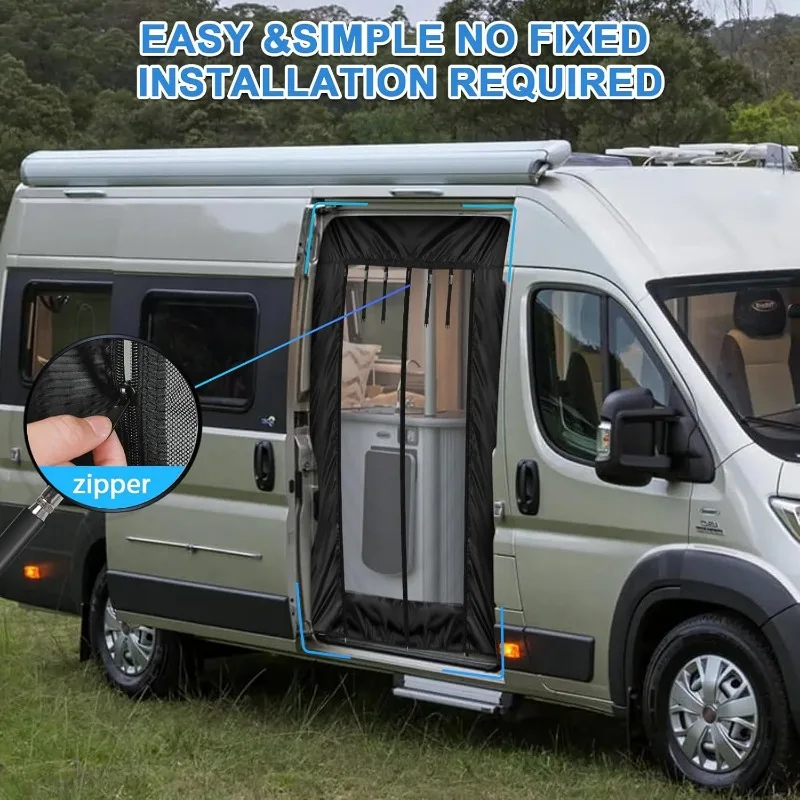 

Москитная сетка на молнии для автодомов Fiat Ducato