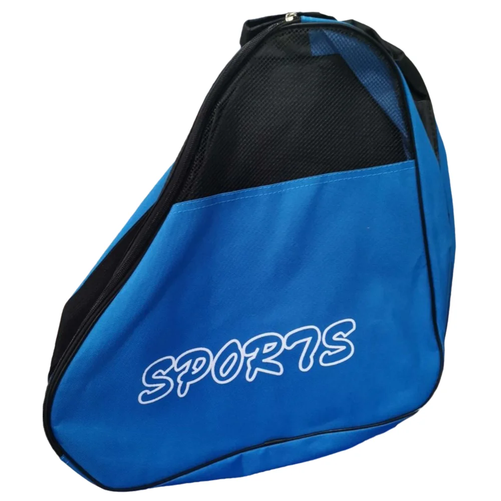 

Large Capacity Roller Skates Bag 3 Layers Breathable Ice Skating Bag Multi-Function Carry Bag Skating Shoes Case Outdoor Sports