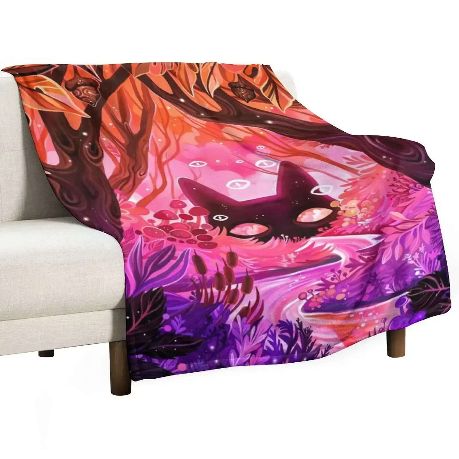 Dreams of Fall Throw Blanket Soft Thermal Heavy cosplay anime Blankets