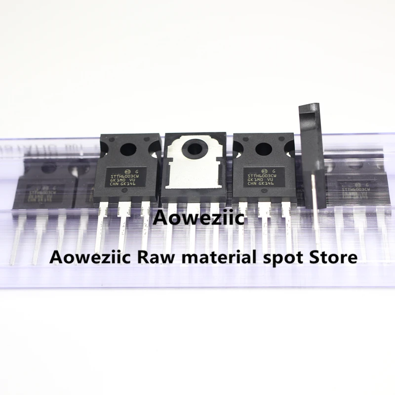 Aoweziic  2021+  100% New Imported Original STTH6003CW  STTH6003 TO-247 Fast Recovery Rectifier 60A 300V