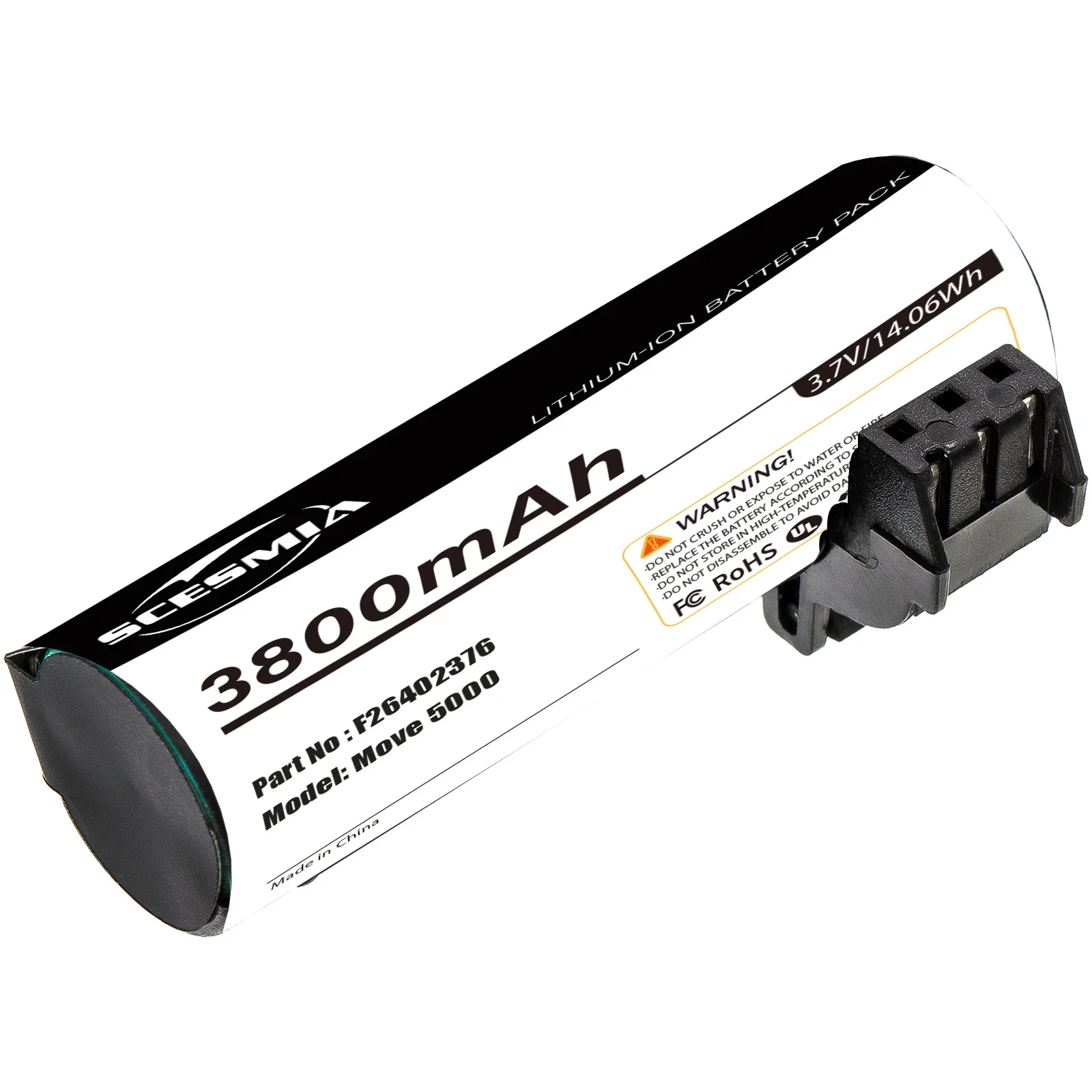 3800mAh Replacement Battery for Ingenico Move 5000/5000s/5000F Models F12433179 F26402376 PBI61726 - Mobile Device Accessory