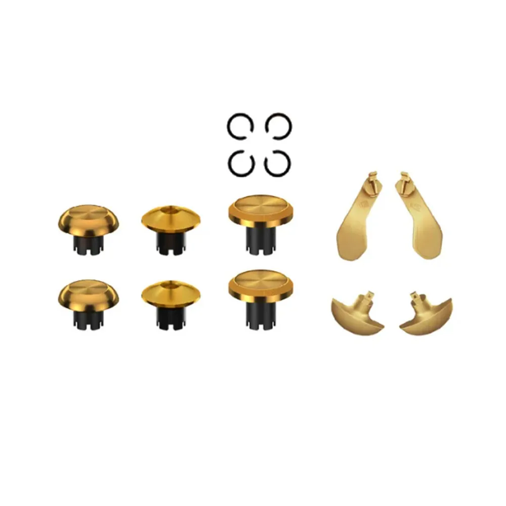 1 комплект, оригинальный контроллер игровой ручки PS5 Edge Elite, металлический рокер с высокой и низкой крышкой, весло, кнопка назад, аксессуар