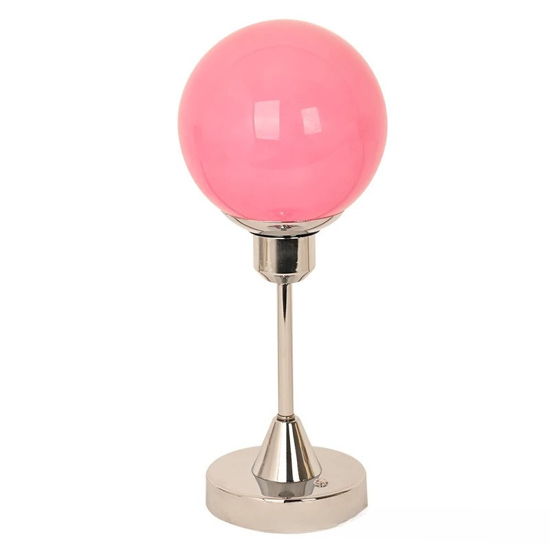 Creative pink girl style lollipop decoration living room, bedroom, bedside desktop decoration atmosphere desk lamp