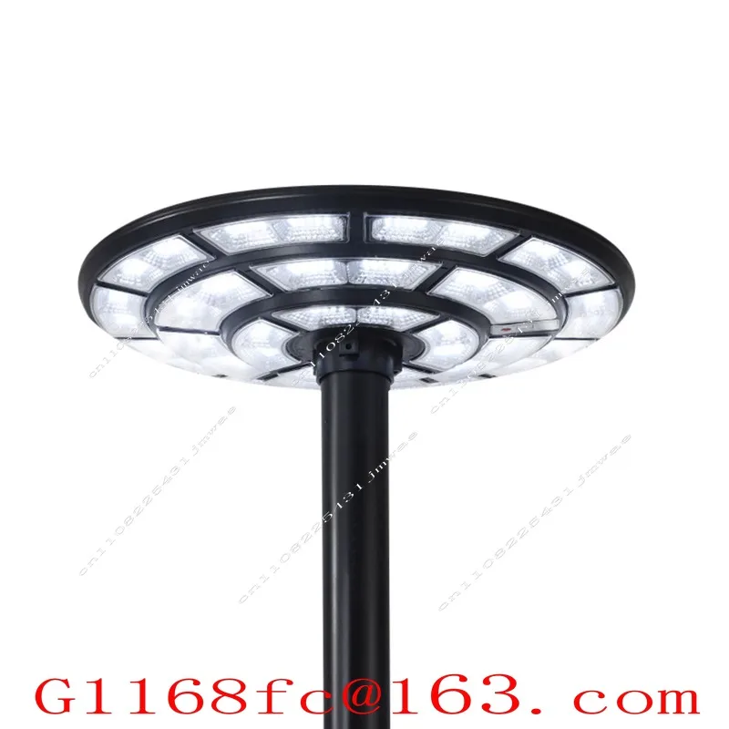 Solar Garden Light Integrated Outdoor Park Community Household Road Lighting Round Flying Saucer Light