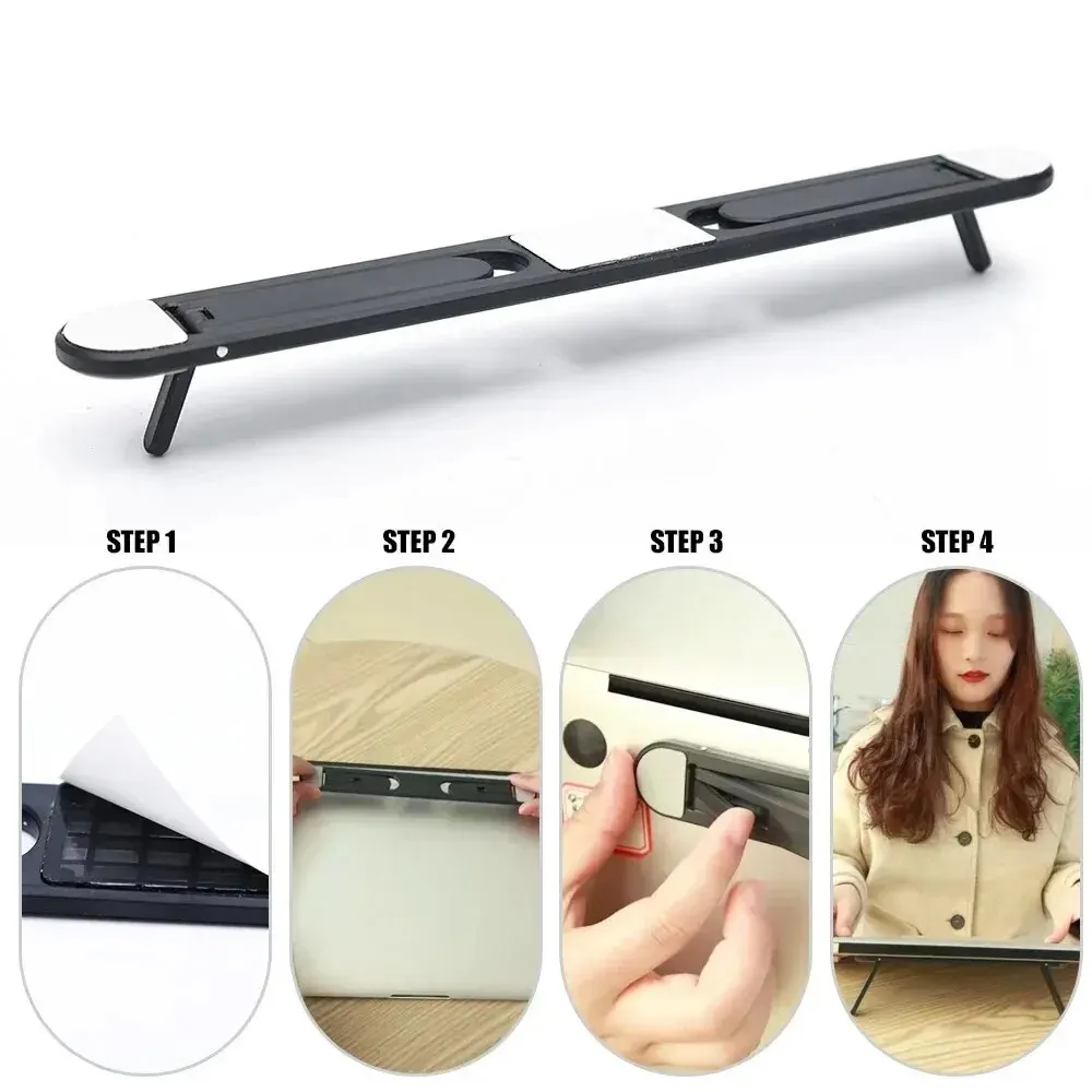 Universal Laptop Stand Holder for All Notebooks Portable Foldable Riser Hotel Room Desk Temporary Work Station