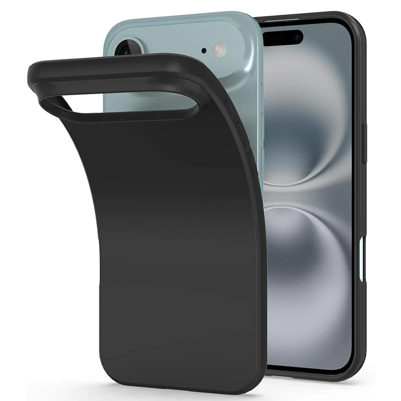 Funda para Apple iPhone 17 Air funda ultrafina de TPU cubierta de piel Flexible funda protectora fina de silicona para iPhone 17 Pro Max