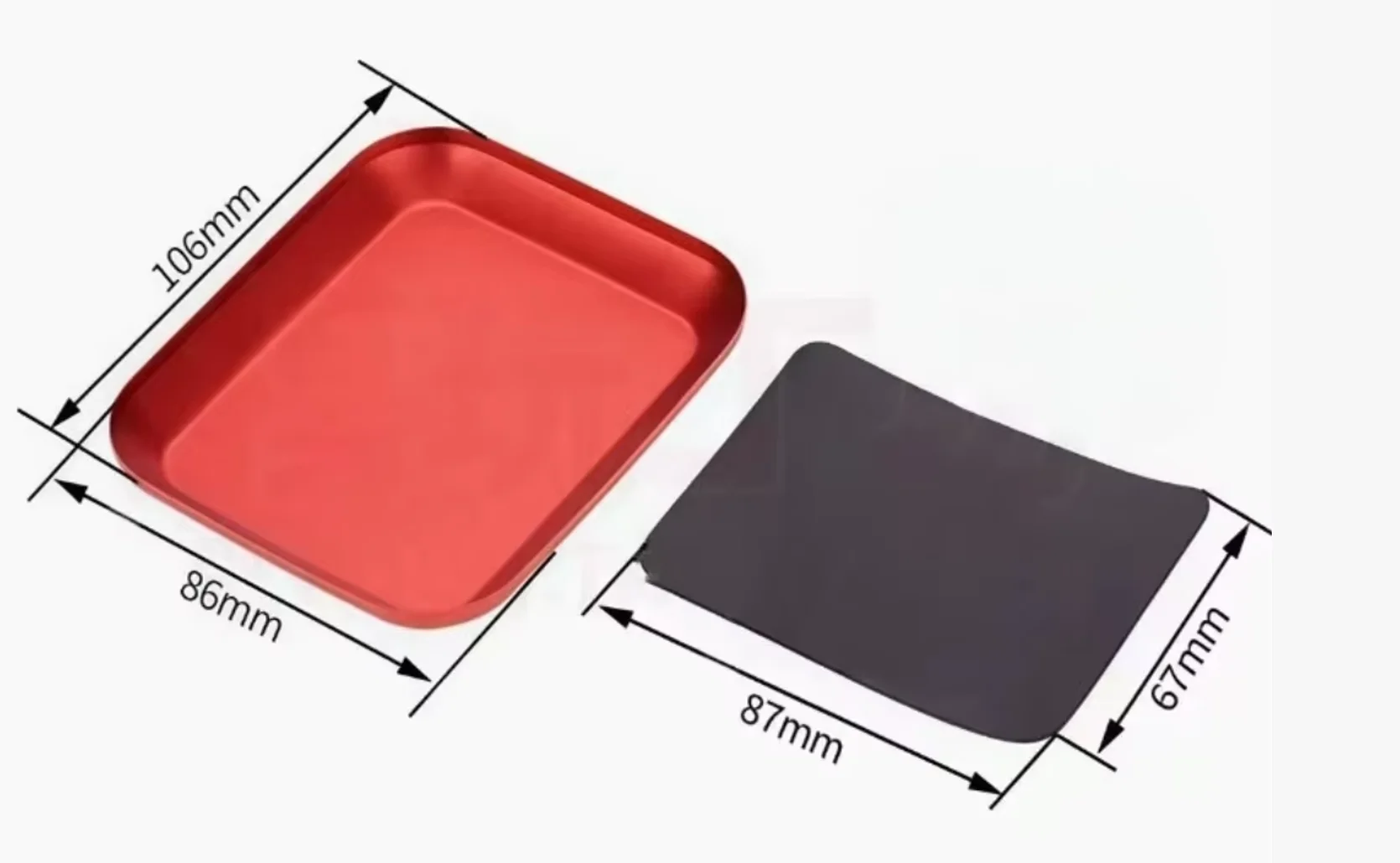 RC Repair Tool Aluminium Alloy Magnetic Screw Tray Plate For Airplane Car Boat Crawler Axial SCX10 D90 D110 Model Repair Tool Co