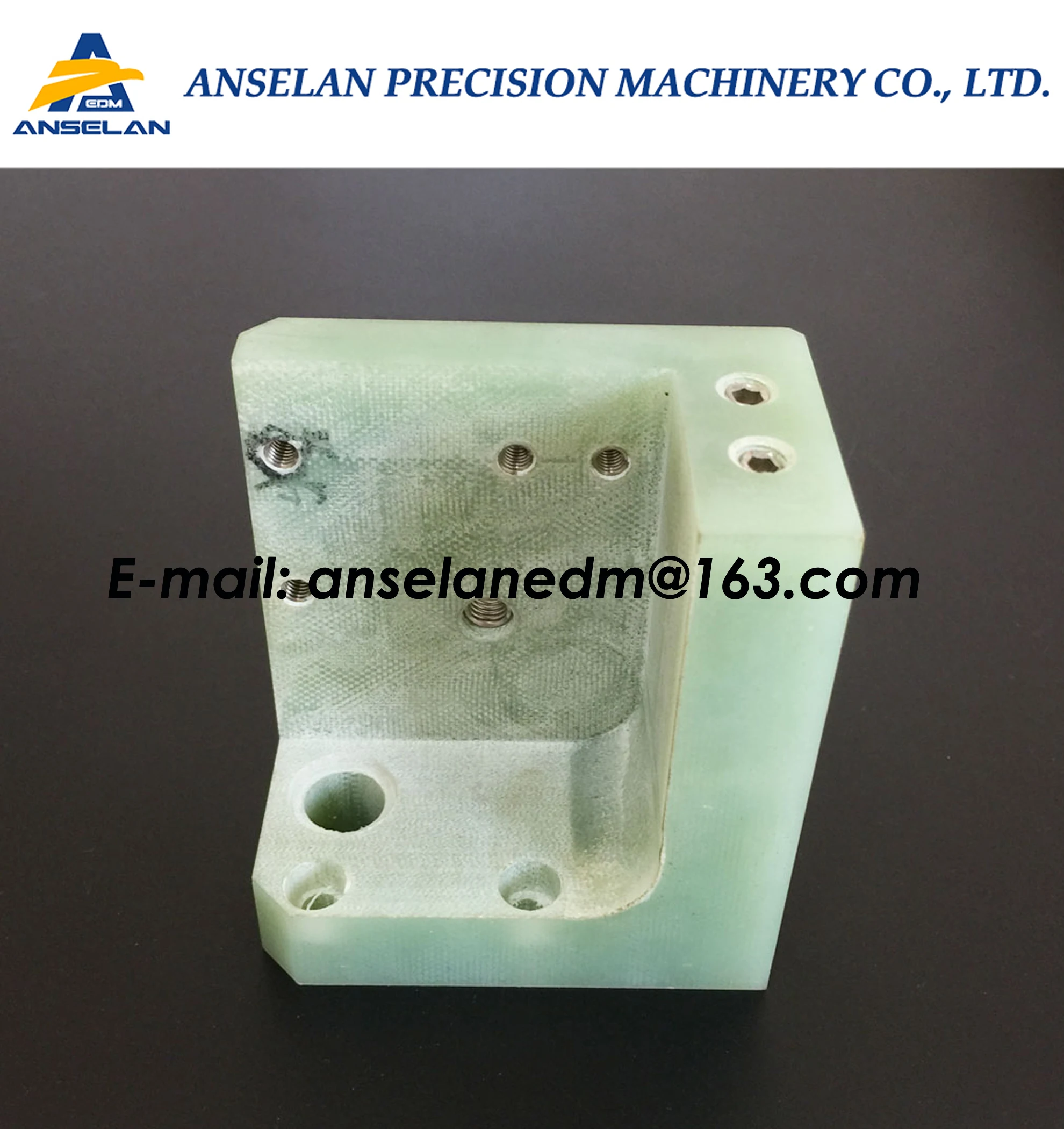 

A290-8110-X761 edm Isolation Plate Lower 75Lx66Wx56Tmm. edm wear parts F anuc A290.8110.X761, A2908110X761 Isolator Plate