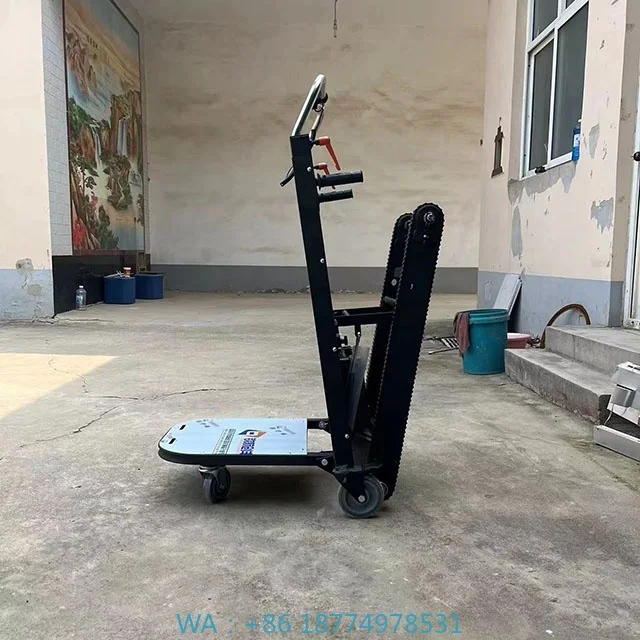 Powered Stair Climber Trolley Heavy Stair Climbing Trolley Hand Truck Heavy Duty Electric Stair Climber Dolly Trolley Hand