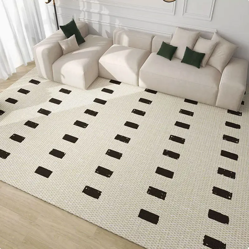 Simple Geometric Carpet Living Room Bedroom Wabi Sabi Home Center Rug Bedside Luxury Sofa Coffee Table Floor Mat Soft Fluffy Rug