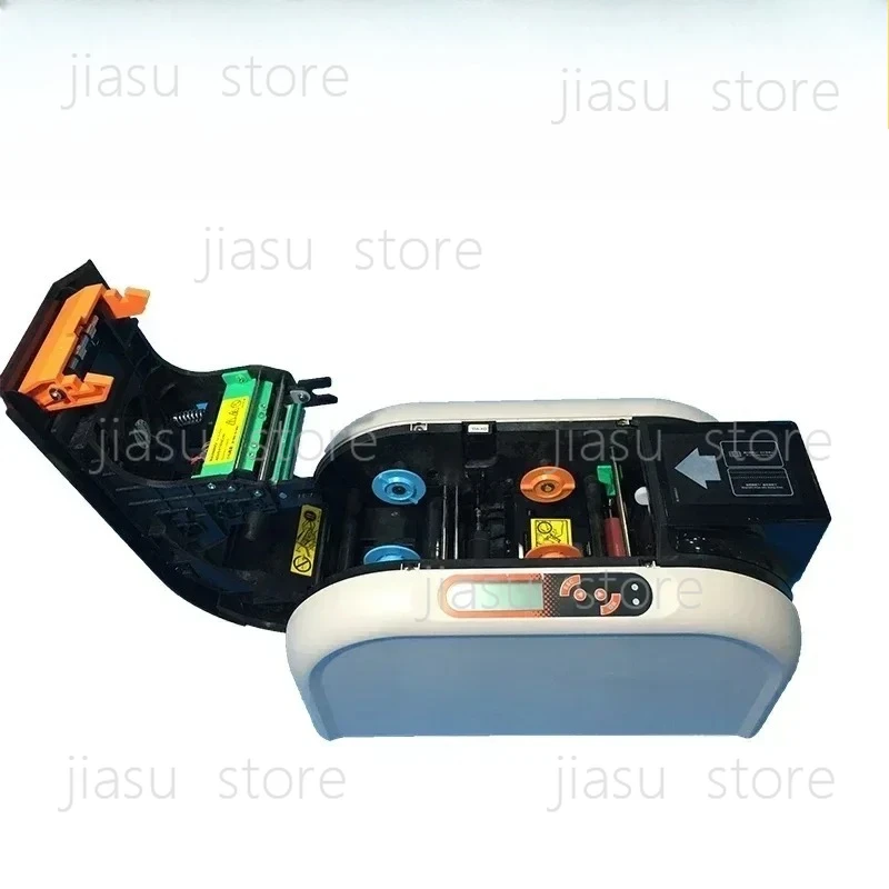 

Hiti CS220E desktop single double sided direct card printing sublimation plastic pvc ID card printer