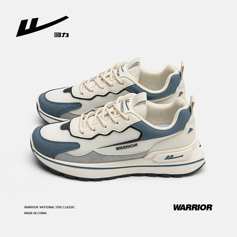 Warrior Brand Men's Running Shoes Fashion Lightweight Breathable Casual Sneakers Work Gym Harajuku Trainer Tenis Feminino