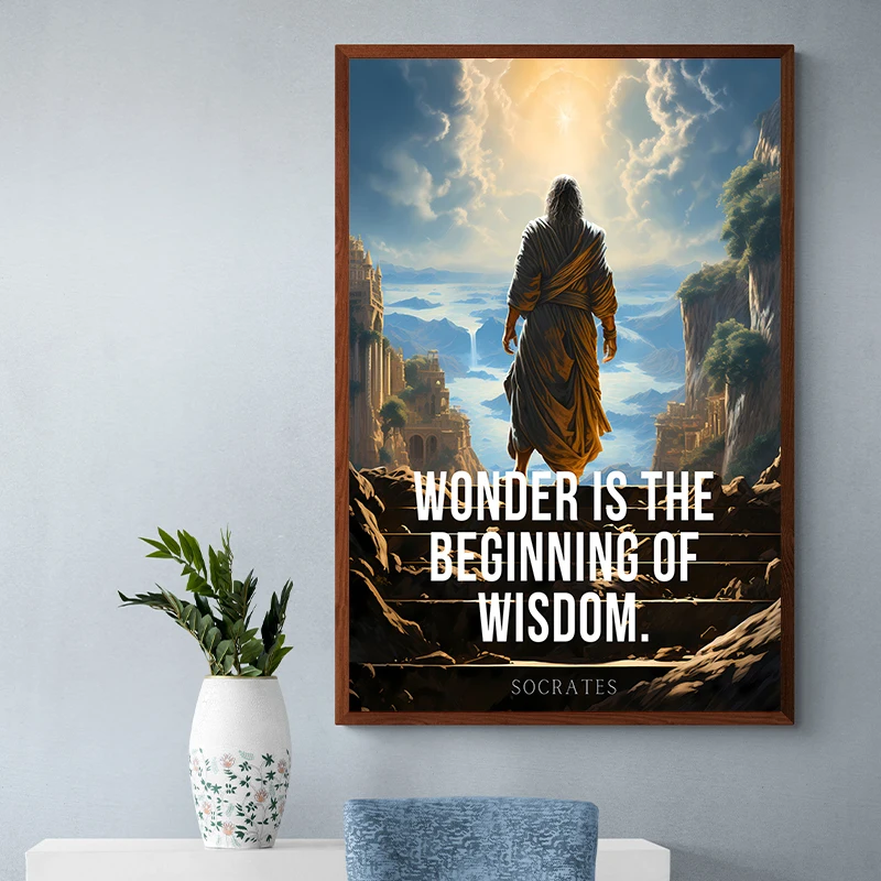 Marcus Aurelius Stoicism Inspirational Quote Posters and Prints Canvas Painting Wall Art  Picture for Room Home Office Decor