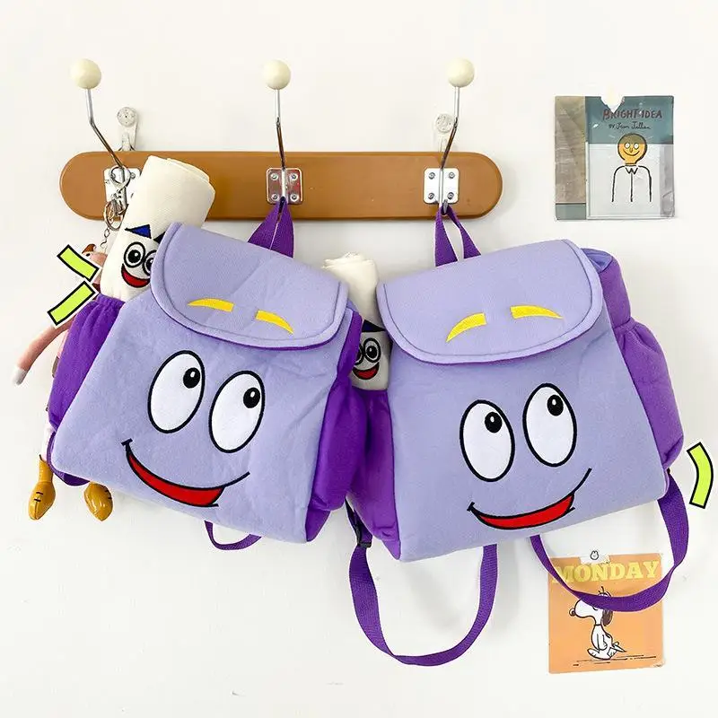 Disney dora the explorer mochila dos desenhos animados nova grande capacidade kawaii saco do mensageiro presente estudante a4 saco de escola das crianças mochila