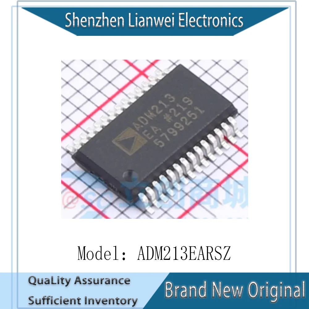 

100% New Original ADM213EARSZ ADM213EA ADM213 IC Chipset SSOP-28