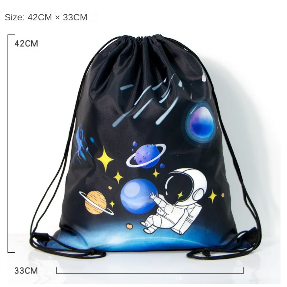 2024 Dry Wet Separation Swimming Storage Bag Cartoon Oxford Waterproof Bag Large Capacity Foldable Beach Bag Girl and Boy